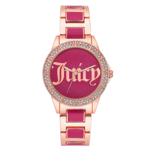 Reloj Juicy Couture JC1308HPRG Mujer Analogico Cuarzo con Correa de Metal