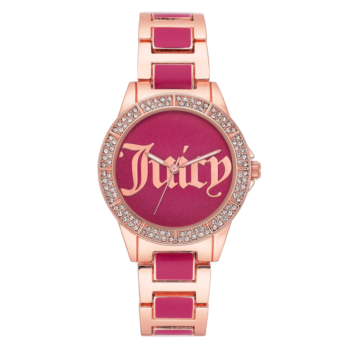 Reloj Juicy Couture JC1308HPRG Mujer Analogico Cuarzo con Correa de Metal