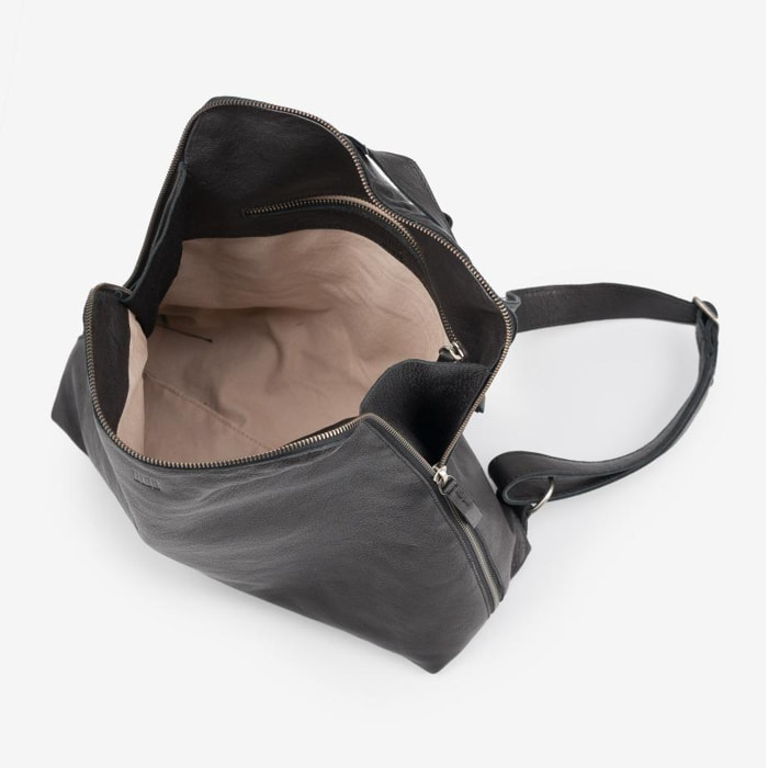 Annagrazia Bolso Shopper Mujer.Piel auténtica Gamuza