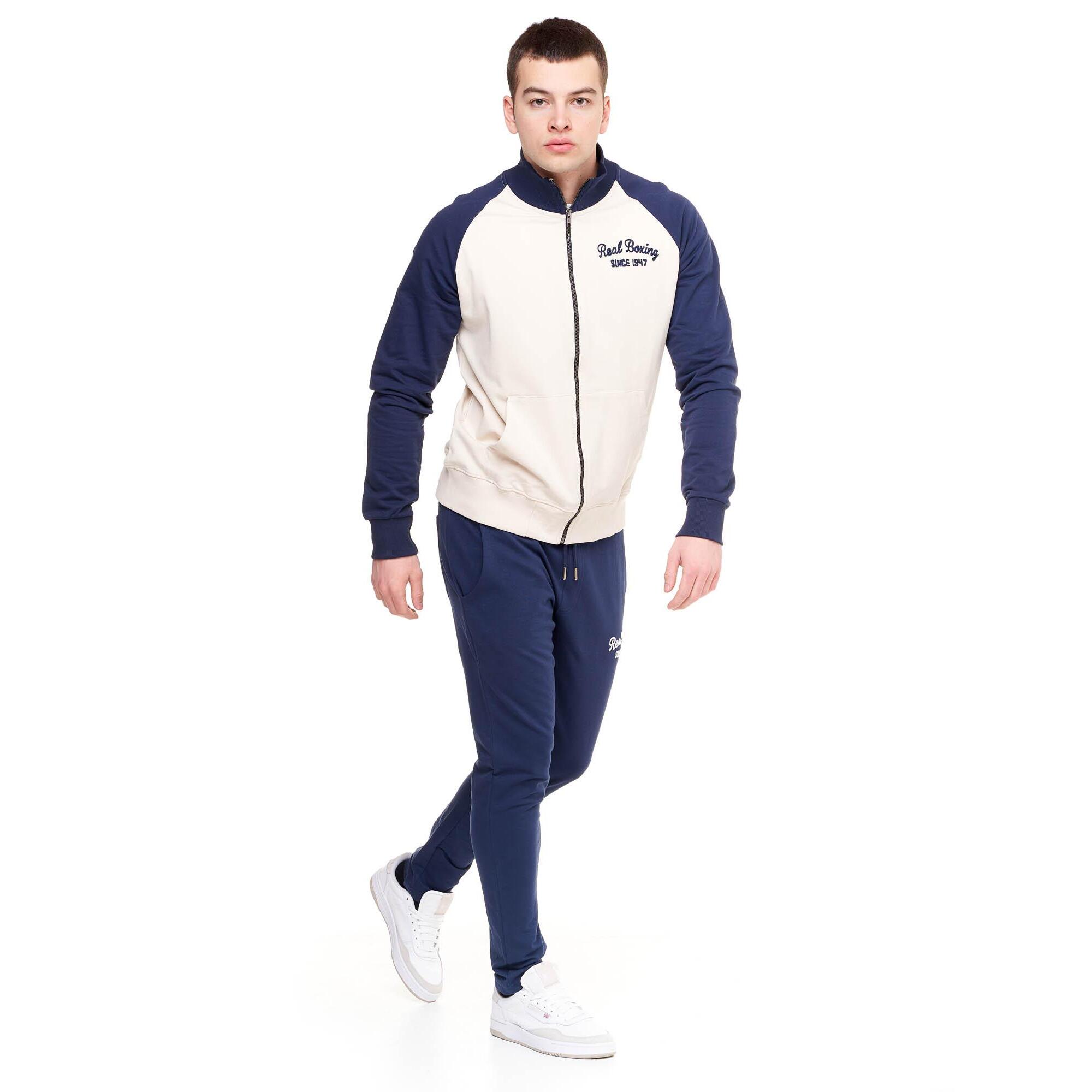 Tuta uomo con collo alto e zip linea Real Boxing