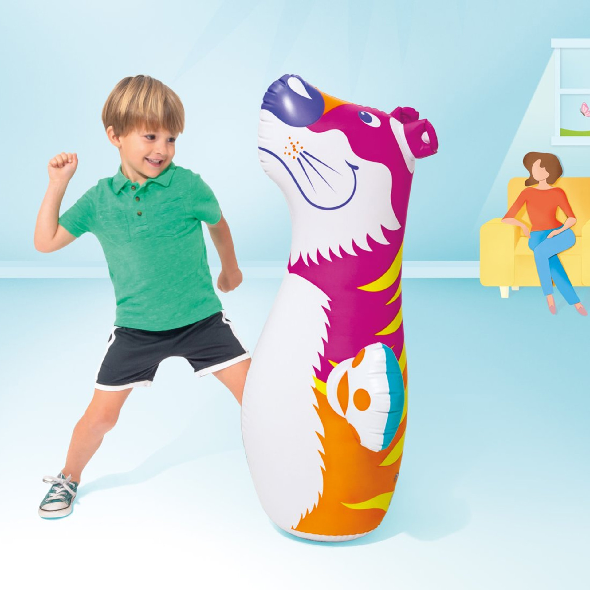 Intex Animali Gonfiabili Sempreinpiedi, 1 pezzo