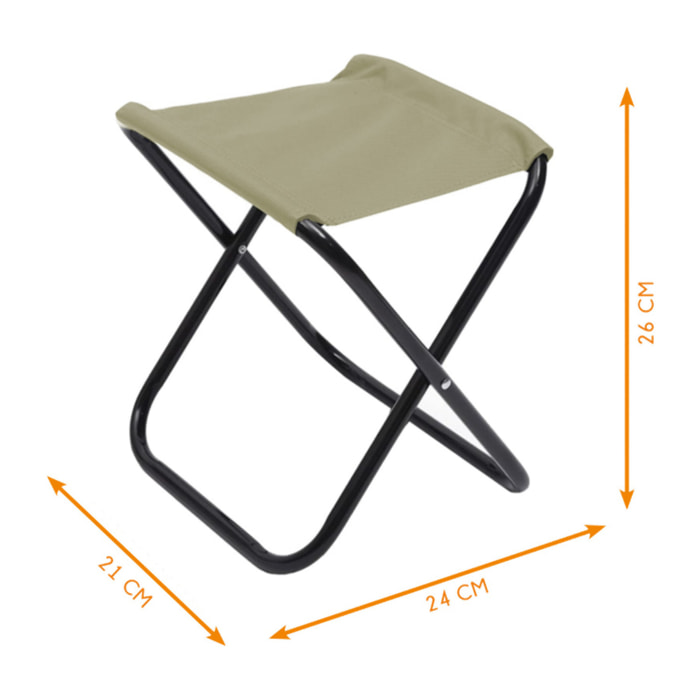 Sgabello Camping Spiaggia Pieghevole Modello Palmarito