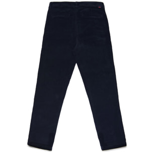 Kappa - Pantaloni Donna Blu - Istrion Corduroy
