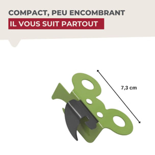 Ensemble de 2 Ouvre-boîtes manuel papillon Fackelmann