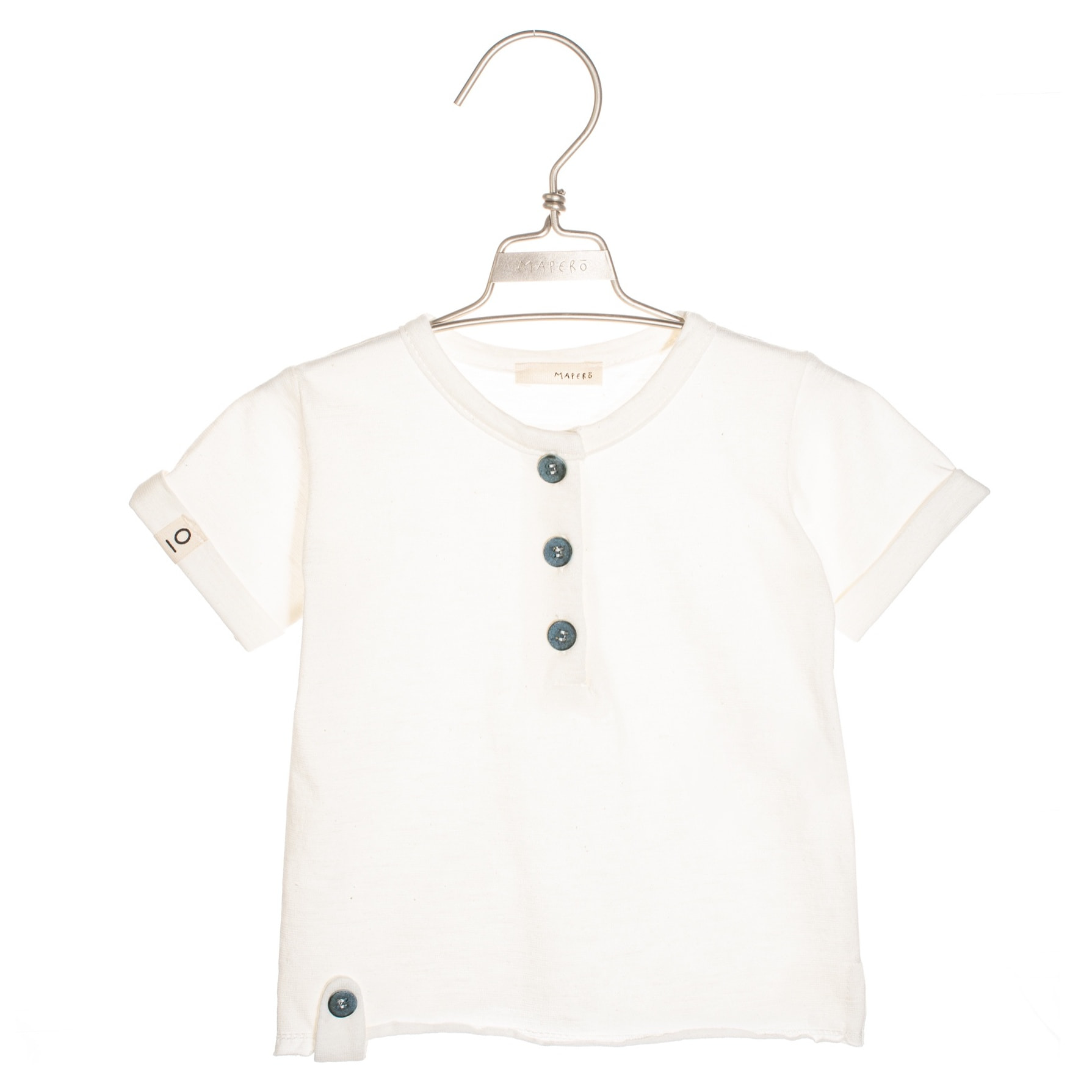 T-Shirt in Cotone Fiammato