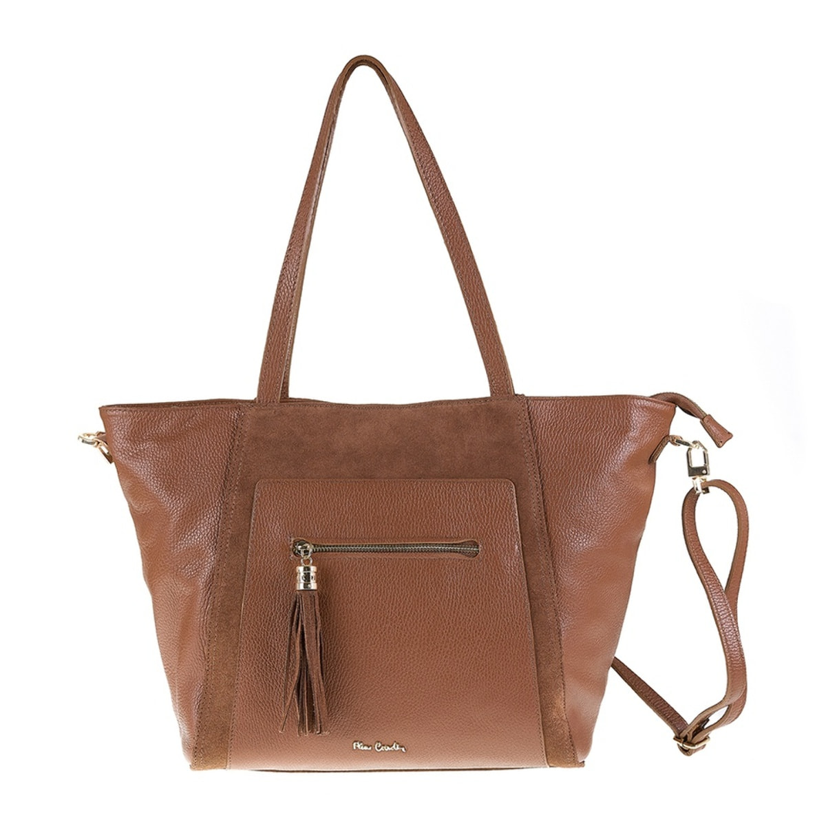 Borsa a mano da donna Made in Italy - Modello Erisia Plus - 100% pelle - 48.0 x 30.0 x 16.0 cm