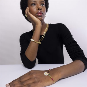 Pulsera Lux by Lux acabado oro 18k