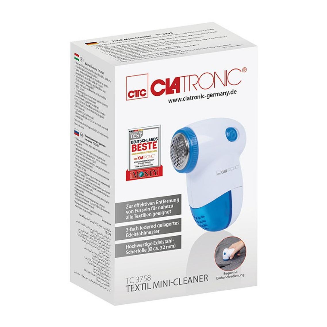 Nettoyant Textile Clatronic TC3758-Blanc
