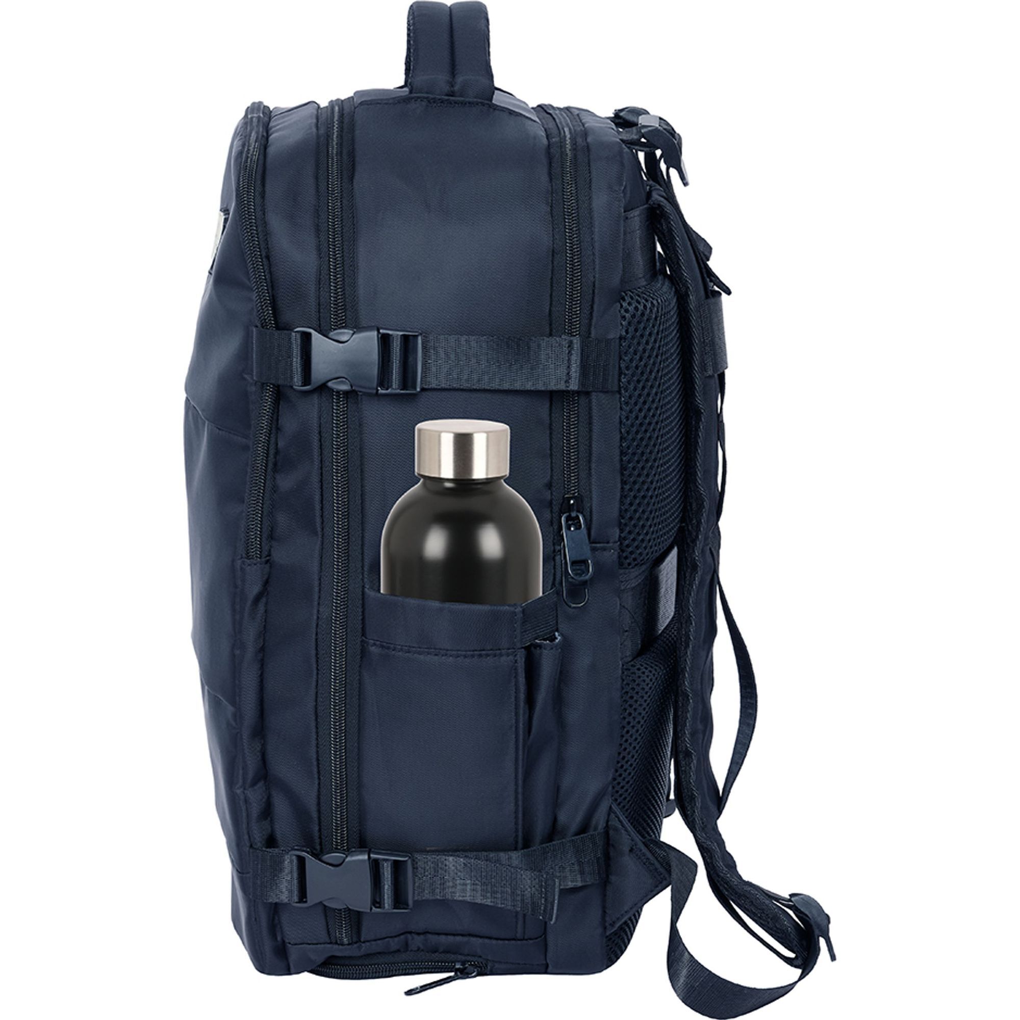 Mochila viaje cabina portatil 15,6 safta "marino"