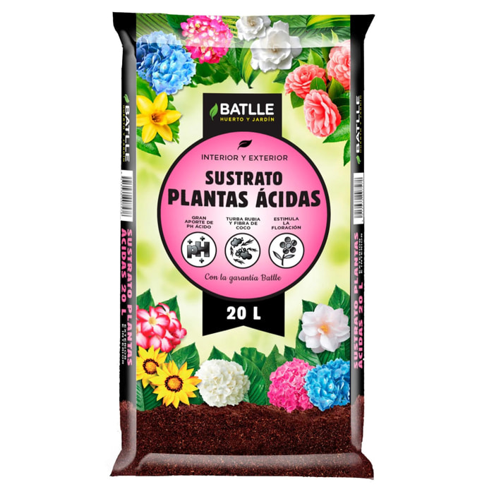 Sustrato Plantas Ácidas Batlle 20 L