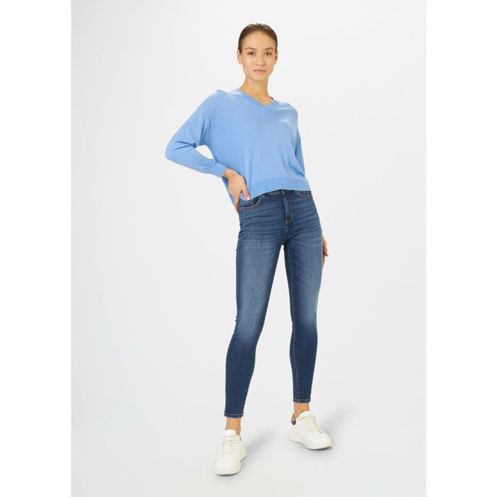 JEANS BLU CONBIPEL