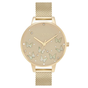 Reloj Olivia Burton OB16MB37 Mujer Analogico Cuarzo con Correa de Acero