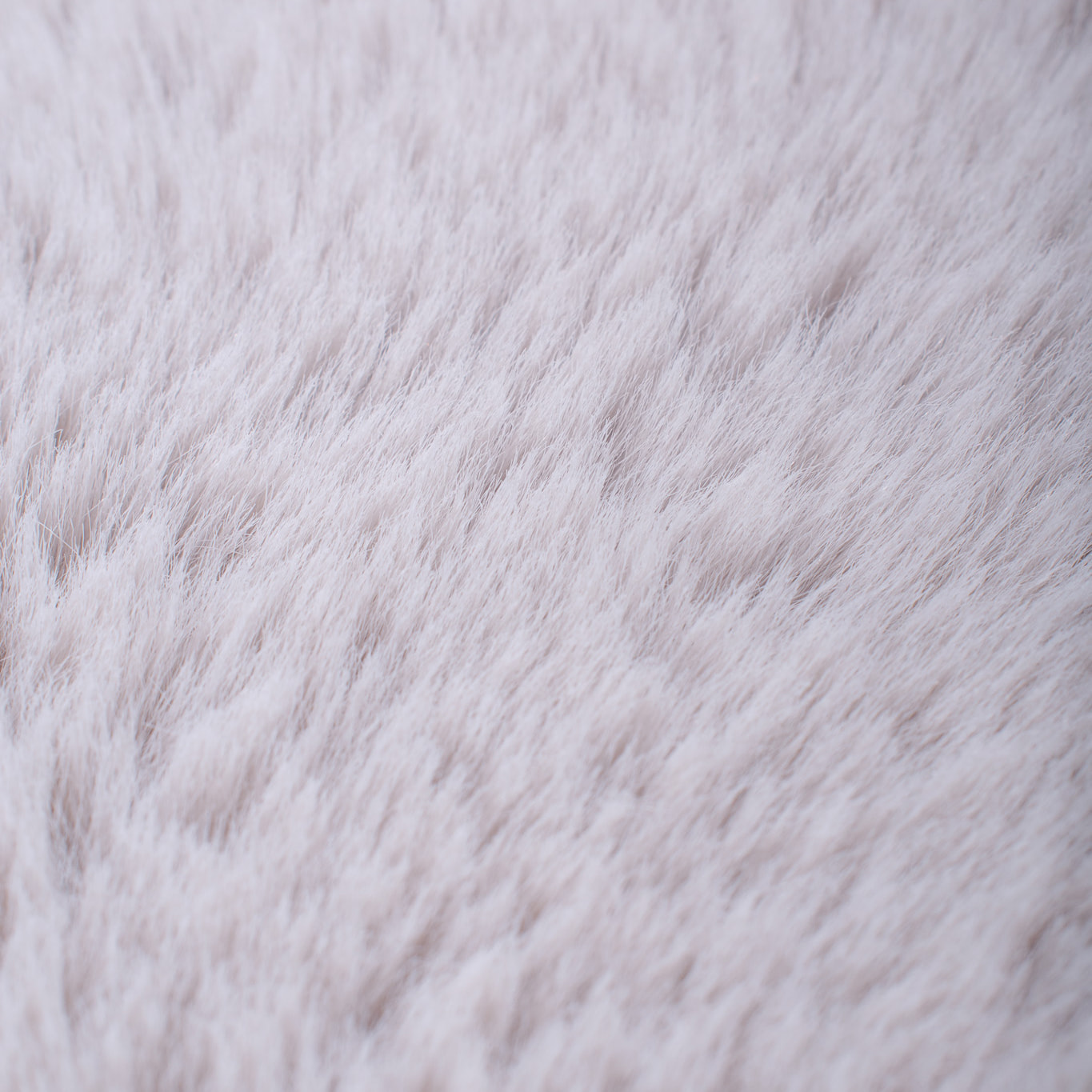 AVA - Tapis doux à poils longs lavable en machine - Gris