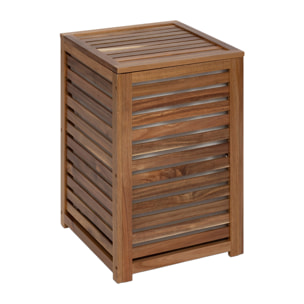 Panier à linge 65L en acacia - Naturel