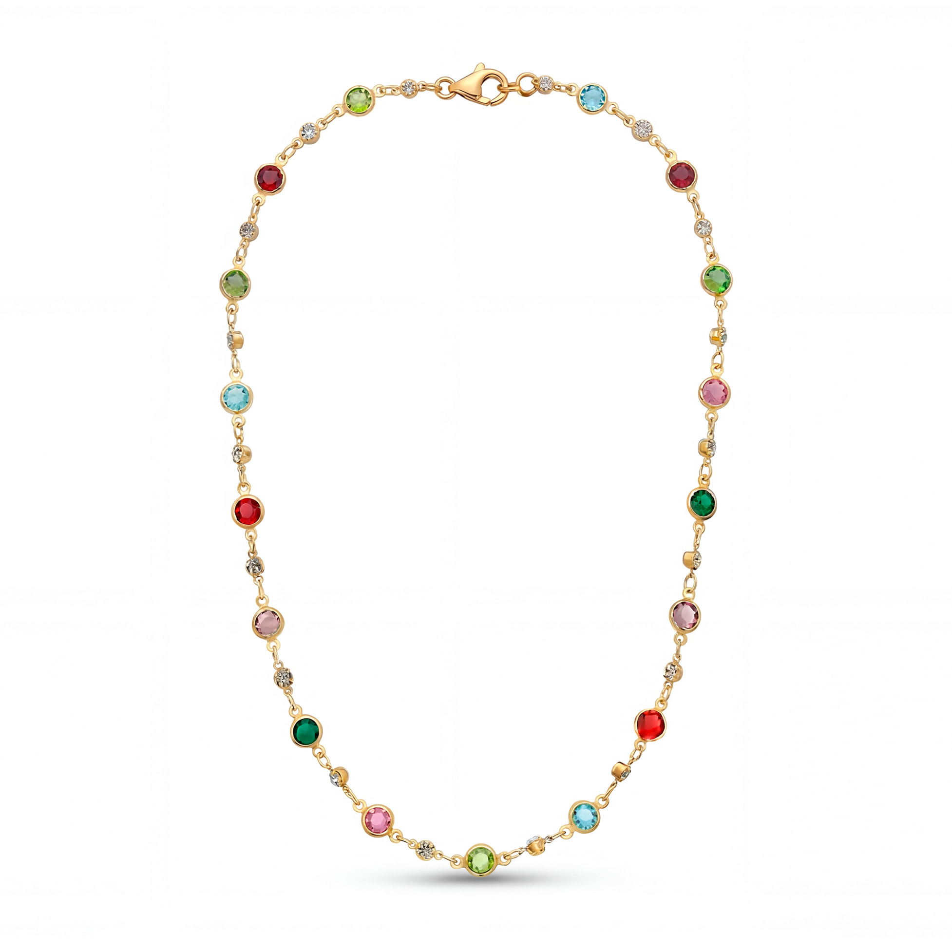 Collar Akas acabado oro amarillo 18k