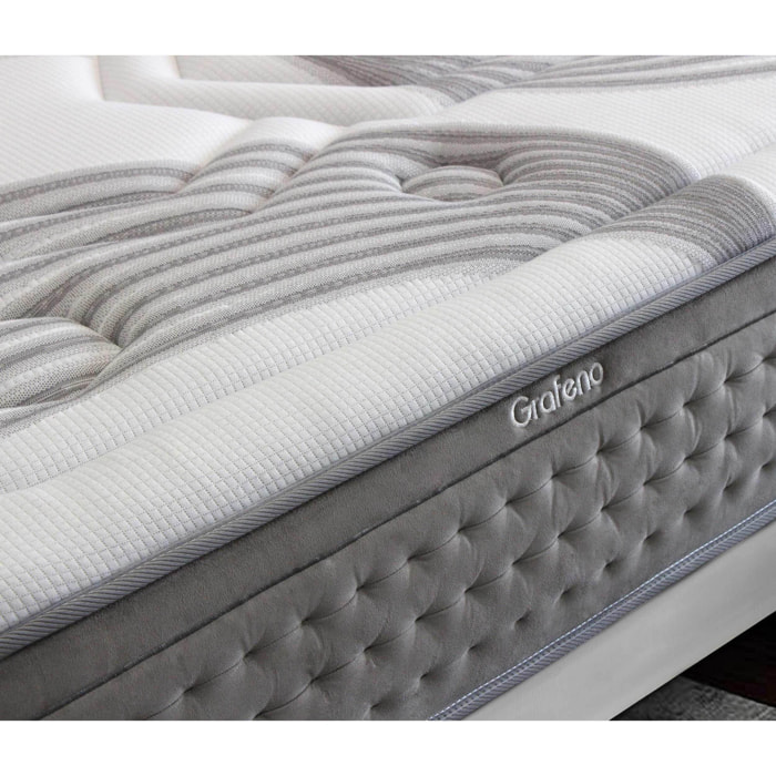 Colchón Viscografeno Muelles Ensacados Classic Grafeno de SonnoMattress, Altura 30 cm