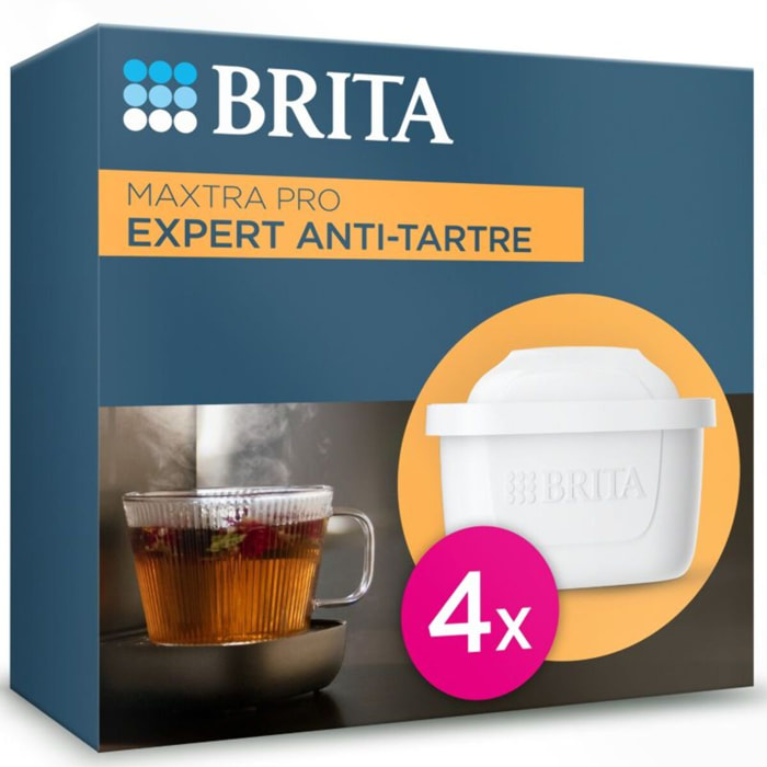 Cartouche filtrante BRITA pack de 4 cartouches Maxtra Pro Expert anti -artre