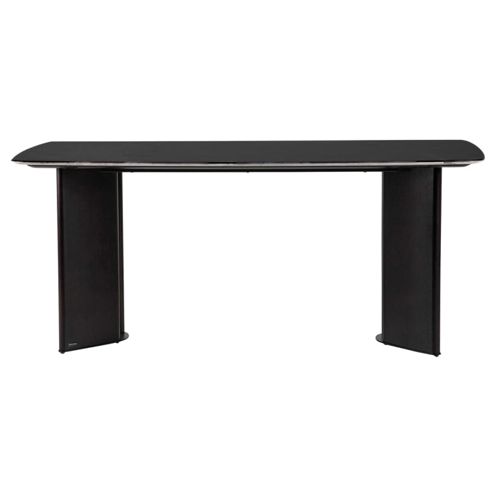 Mesa Comedor Piedra Roble Burnaby 180x90x76 Cm