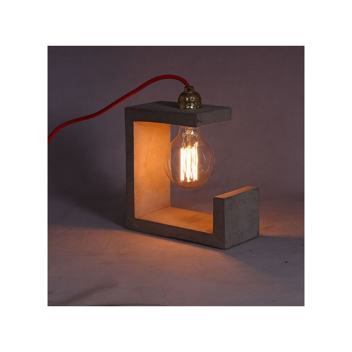 Lampe à poser en béton – INTER