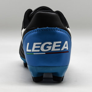 Scarpa DOKO calcio nero azzurro
