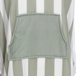 Poncho de plage "Wili" vert céladon 80x100cm