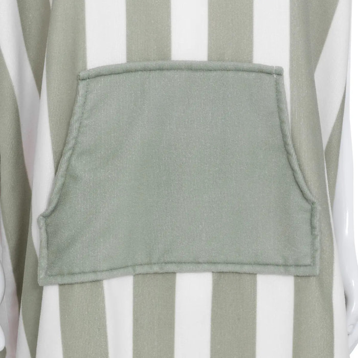 Poncho de plage "Wili" vert céladon 80x100cm