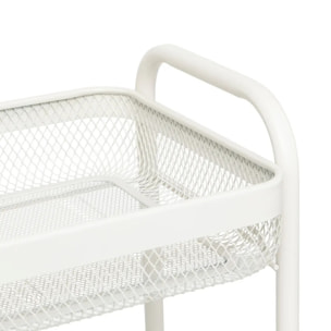 Desserte à roulettes "Mayaj" 3 niveaux 46,5x26,5cm