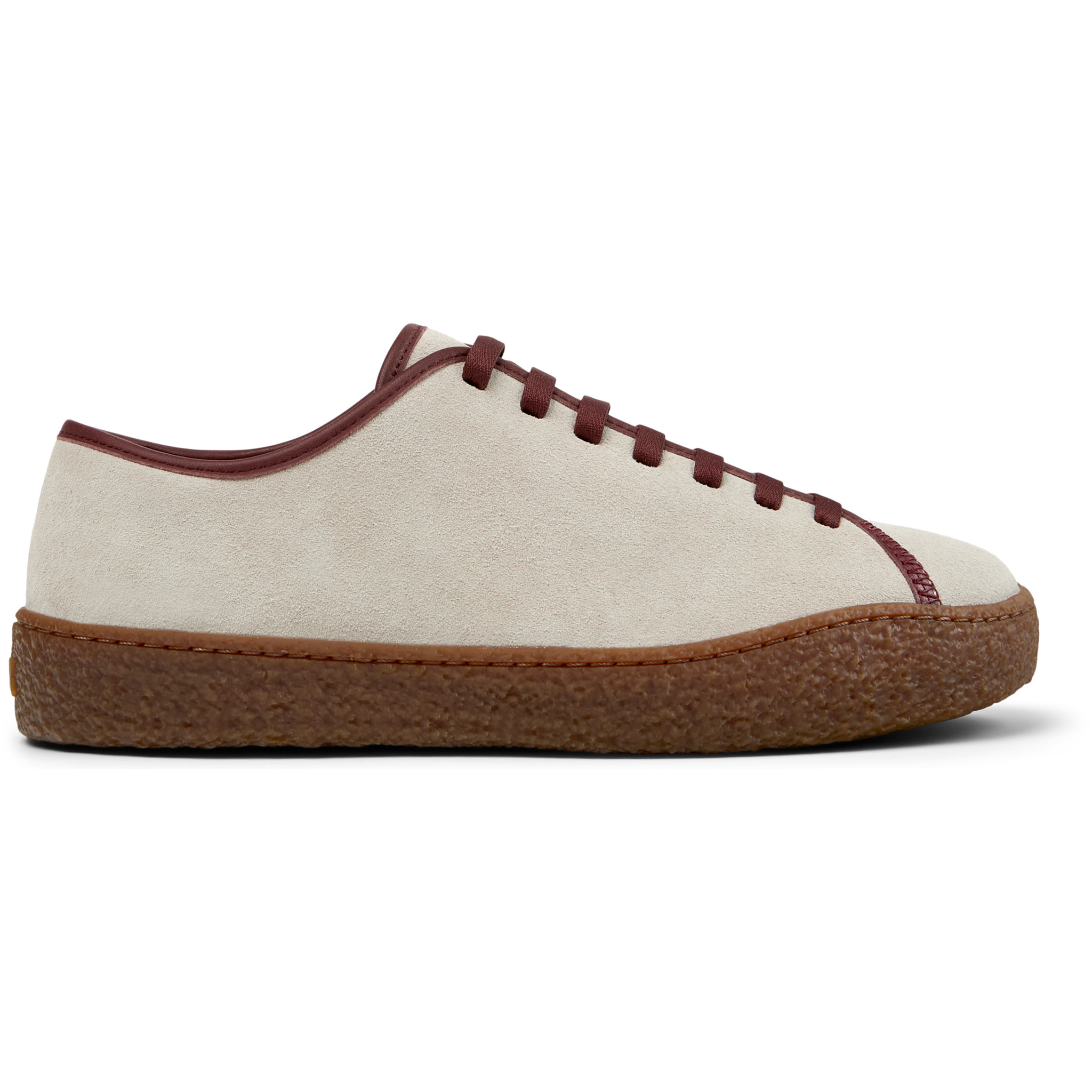 Sneakers - CAMPER Peu Terreno - Beige - Pelle scamosciata