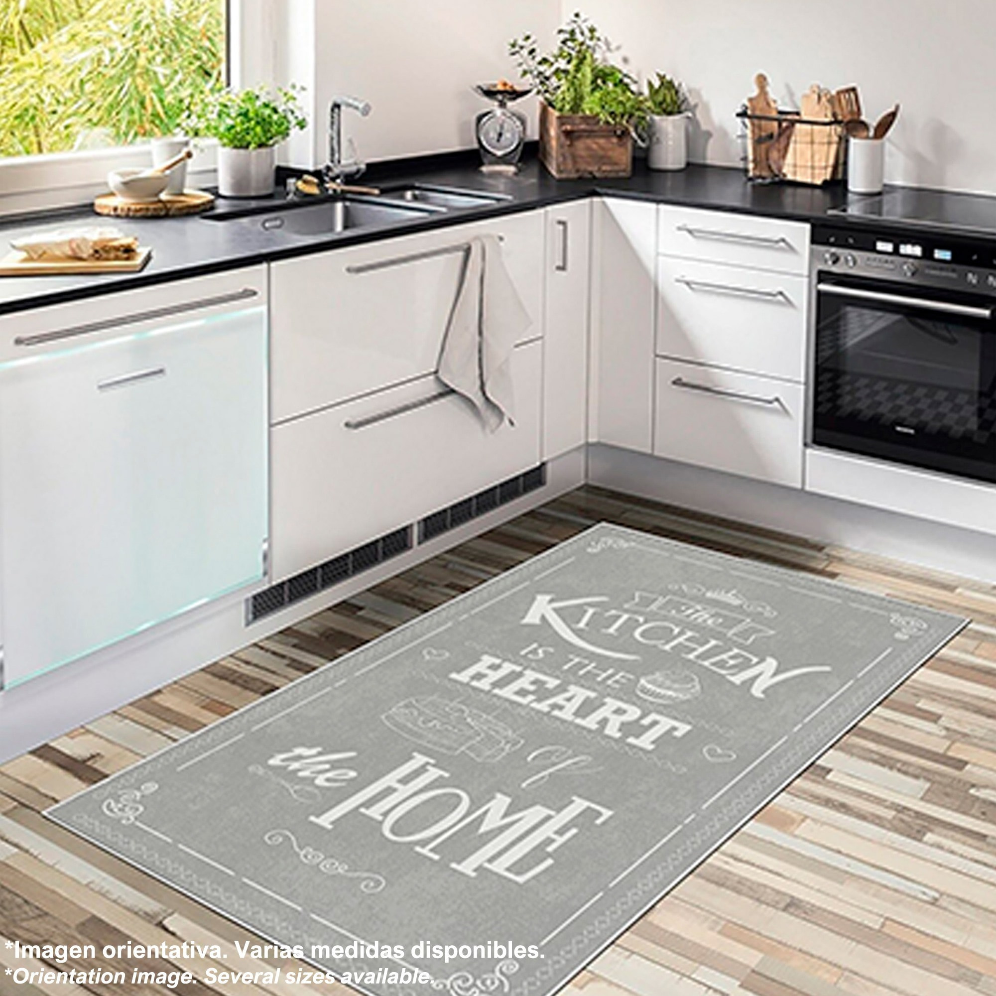 Alfombra de Poliester estampada 60 x 100cm