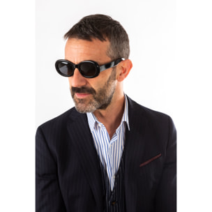 Gafas de sol OCEAN GENEVE - Negro brillante / Ahumada
