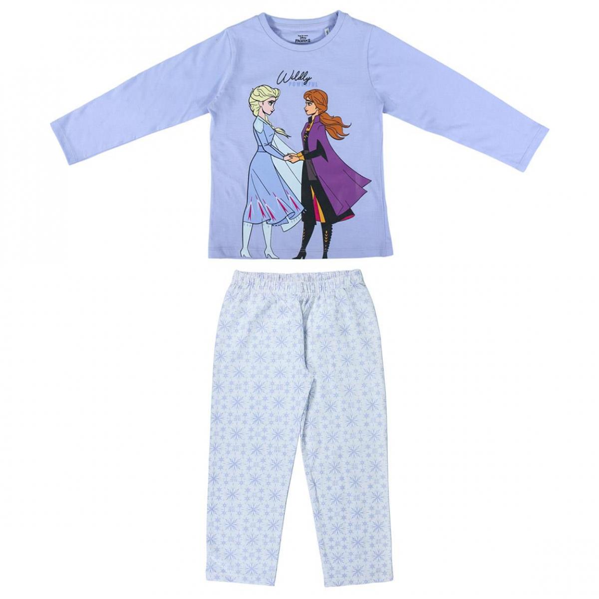 Pigiama in jersey di cotone Frozen 2 Elsa e Anna Lei Disney Multicolor