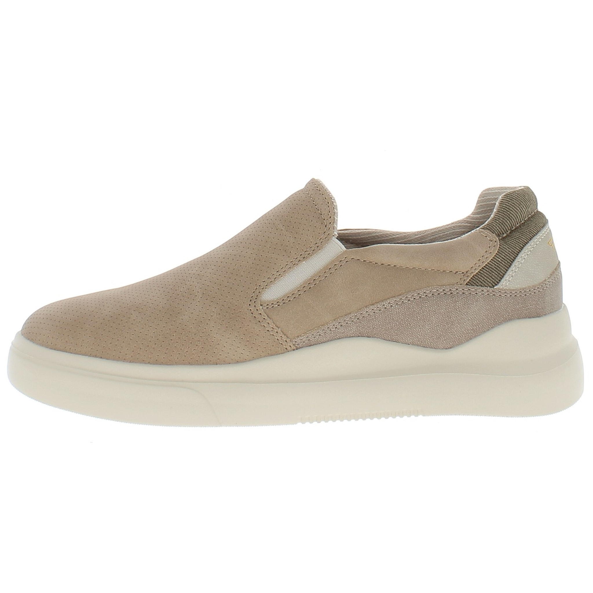Armata di Mare Scarpe Uomo Slip-On con Soletta Rimovibile in Memory Foam AMU 1D936 Beige