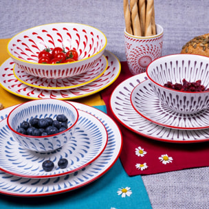 Lot de 6 assiettes à dessert, KYOTO