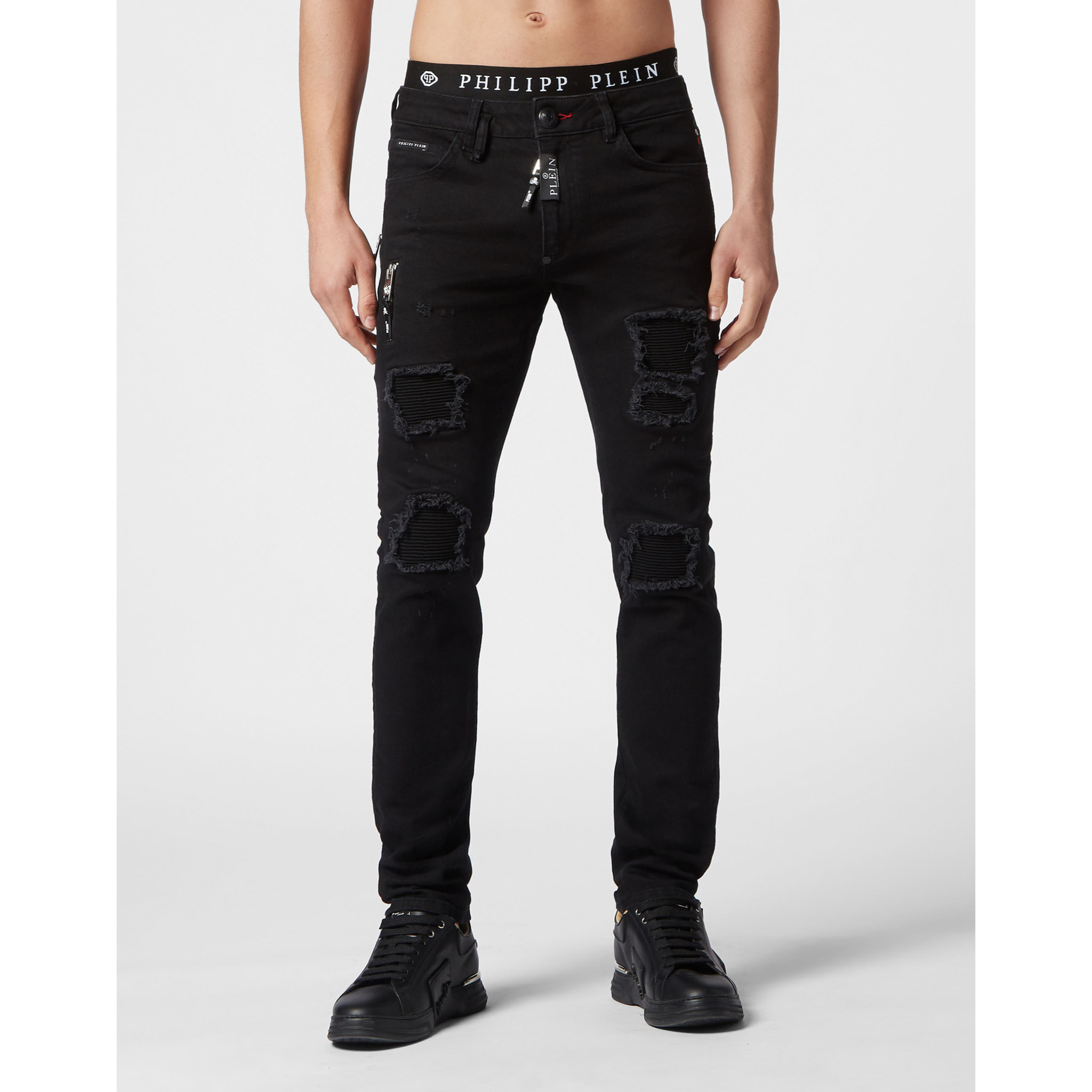 PHILIPP PLEIN Vaqueros de corte recto