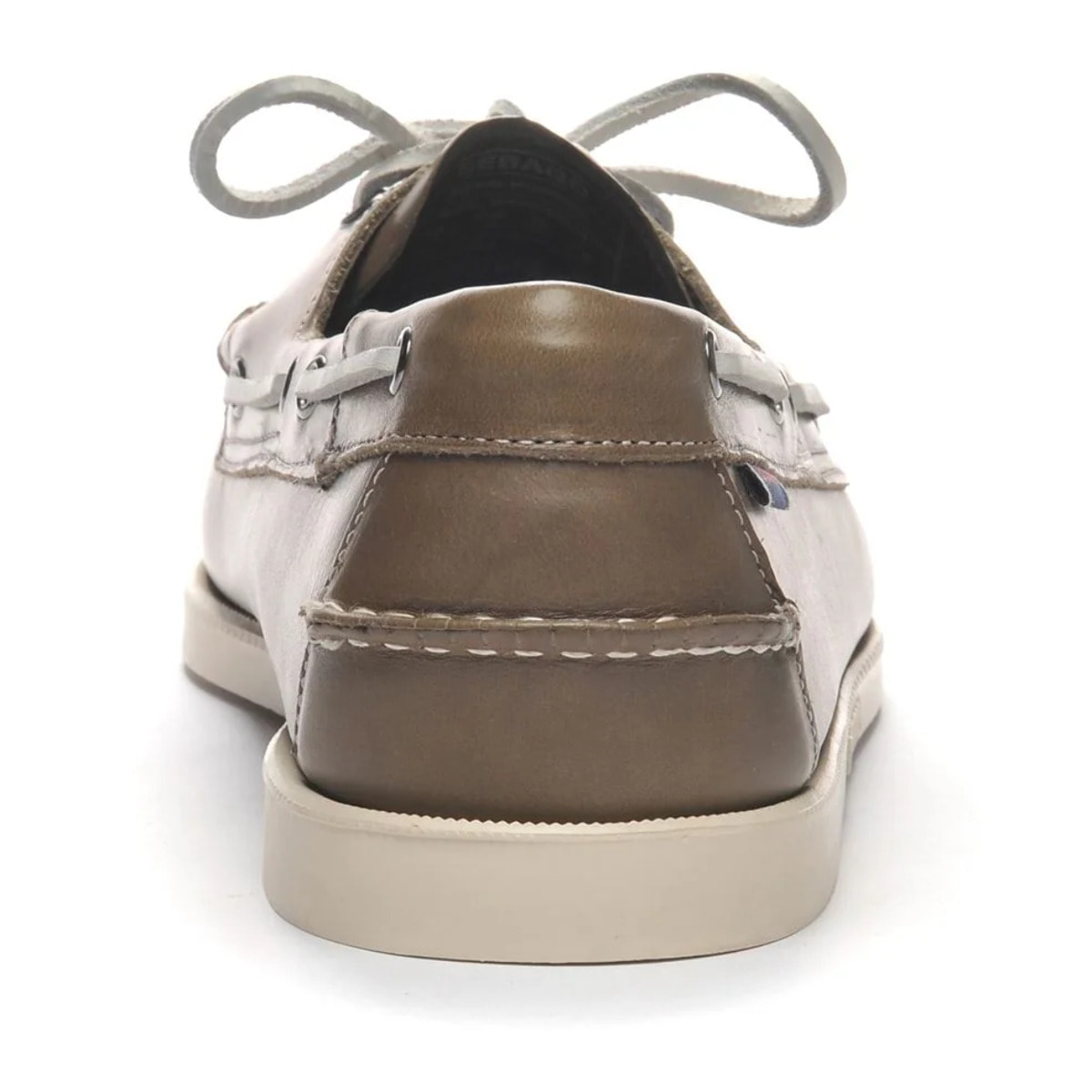 Sebago - Docksides Uomo Grigio - Docksides Portland Waxed