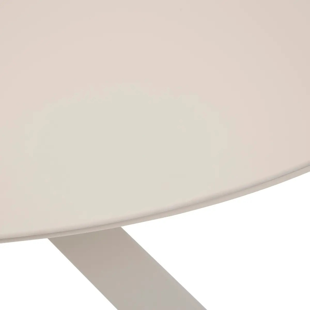 Table de jardin 6 places Oryon D130cm argile