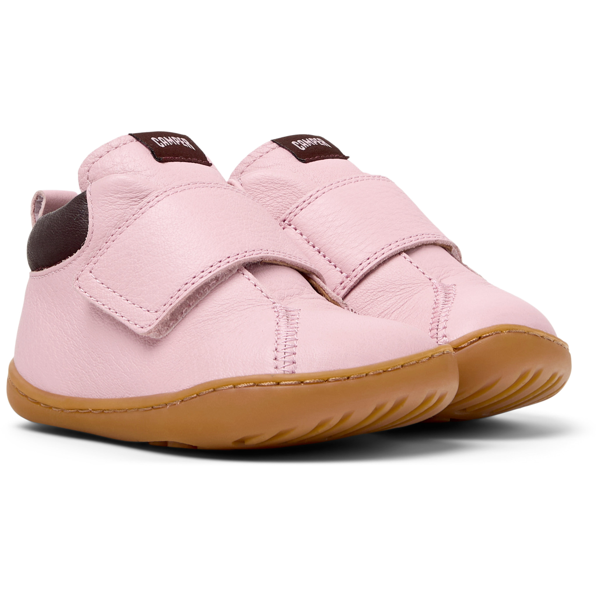 Botines - CAMPER Peu Cami - Rosa - Cuero liso