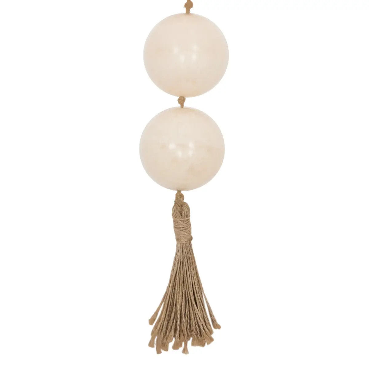 Guirlande déco Carlo L.140cm blanc