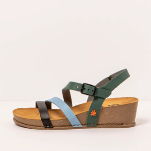 Sandalias 1930 MULTI FOLIAGE/ I LIVE color Multi foliage