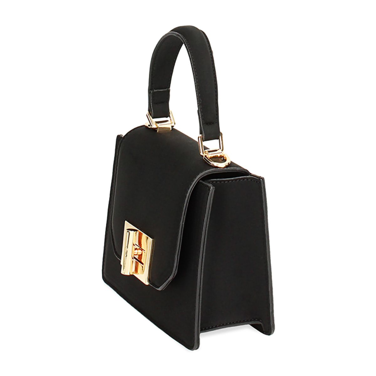 Minibolsa negra pequeña en licra