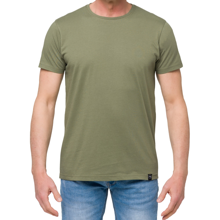 T-shirt in cotone 150 gr Hot Buttered Legend Verde militare.