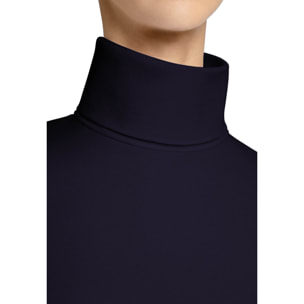 Top a maniche lunghe a collo alto Turtleneck Top Long Sleeves