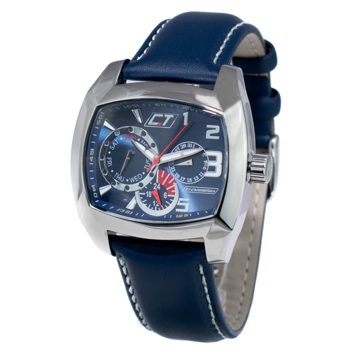 Reloj Chronotech CC7049M-03 Hombre Analogico Cuarzo con Correa de Piel