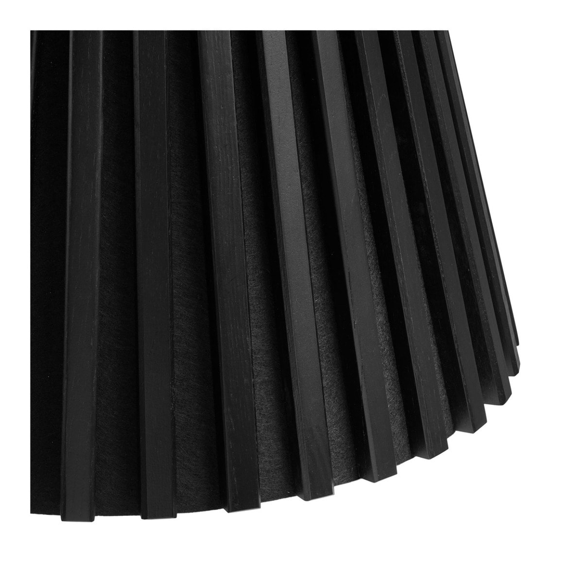 Osaka - Tavolino da salotto in impiallacciatura di rovere e MDF nero ø70x45 cm
