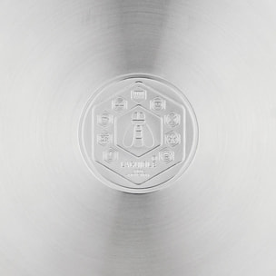 Poêle en inox 18/8