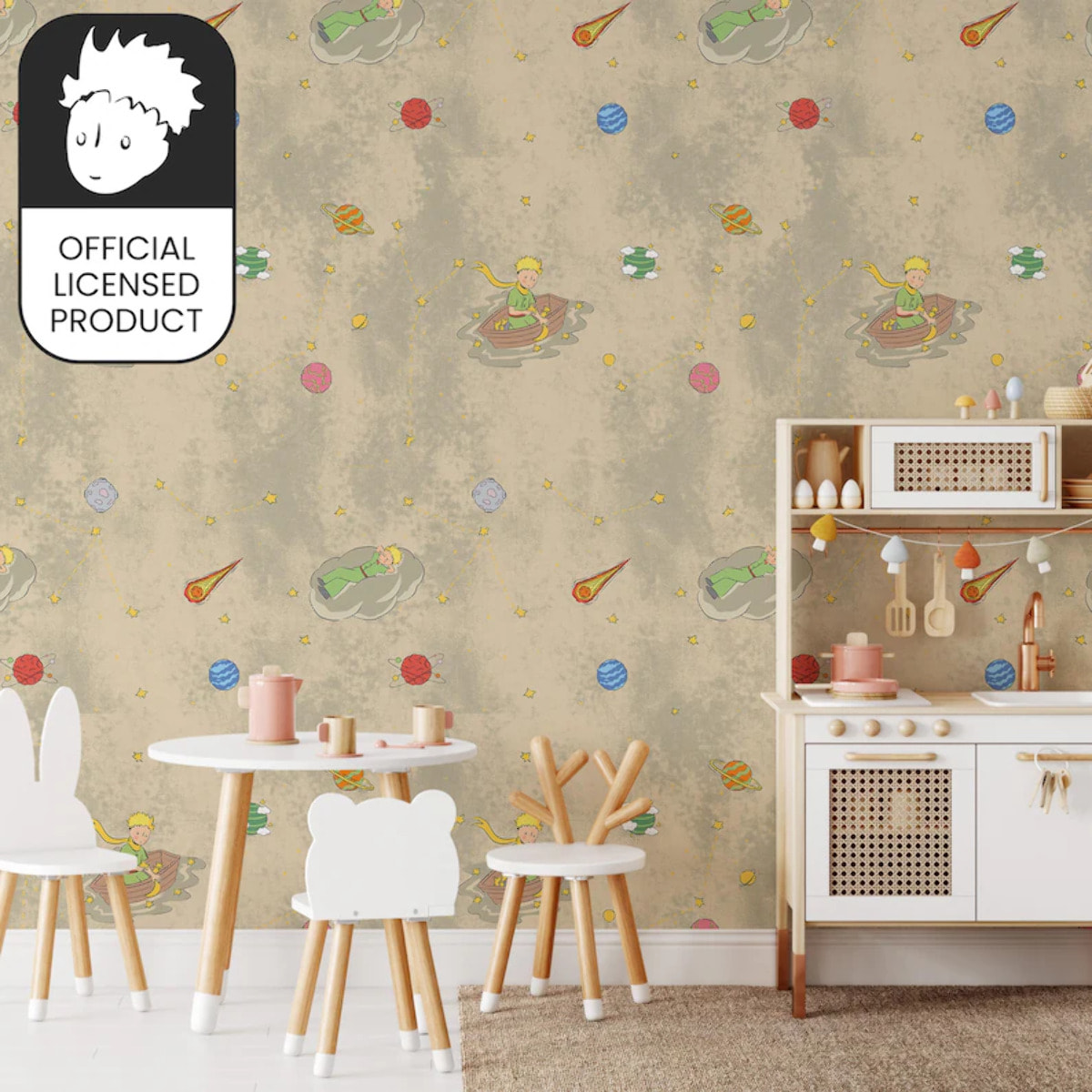 Carta da Parati Ufficiale Il Piccolo Principe Barca