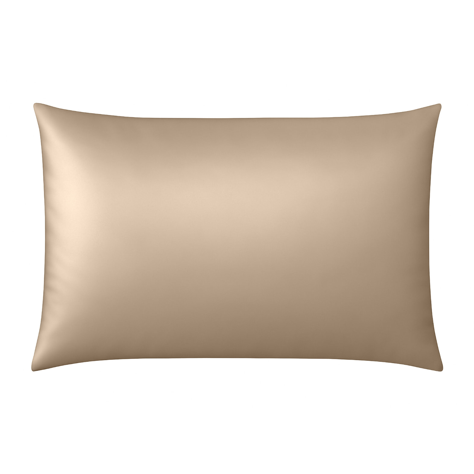 Taie d’oreiller en soie anti frisotti et anti-âge - Taupe