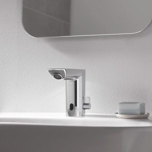 Mitigeur lavabo infrarouge avec limiteur de température Bau Cosmopolitan E