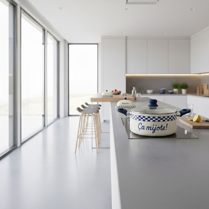 Faitout 24cm en aluminium recyclé - tous feux GINETTE