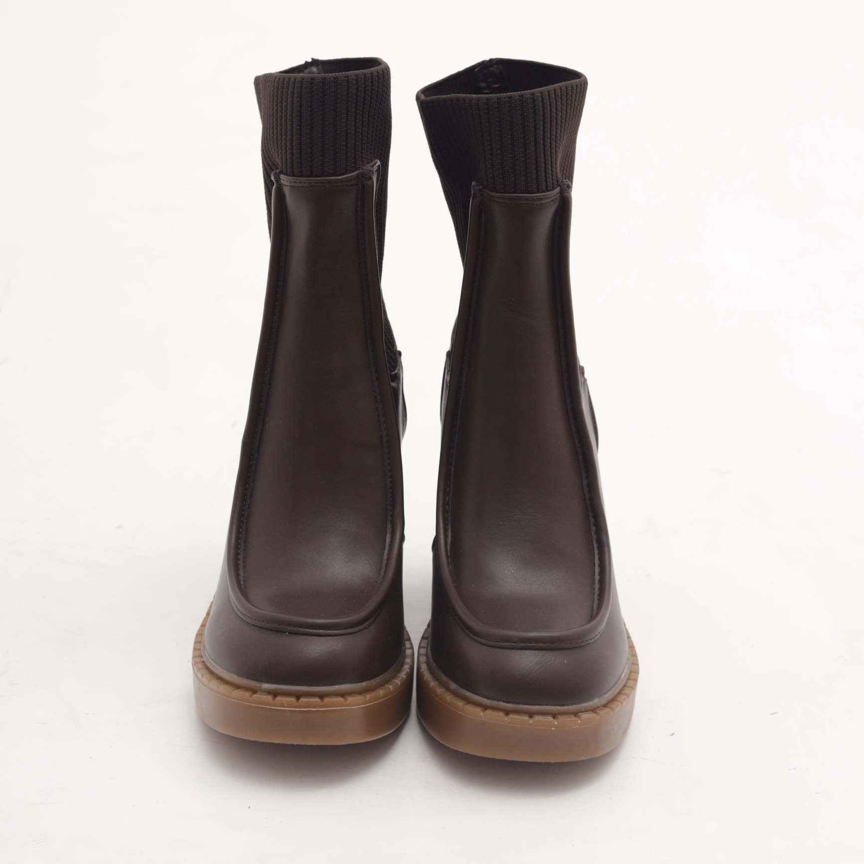 STIVALETTO INGEGNERE TACCO TESTA DI MORO